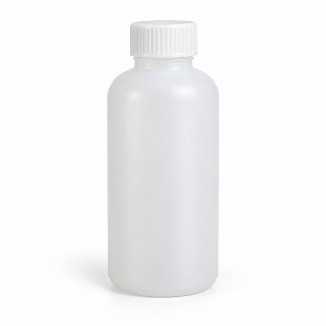Science Essentials HDPE narrow-neck storage bottle, 200 millilitres