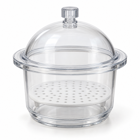 Science Essentials plain transparent desiccator — 200 mm