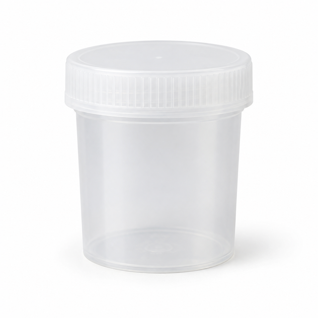 Science Essentials polypropylene specimen container — 70 mL